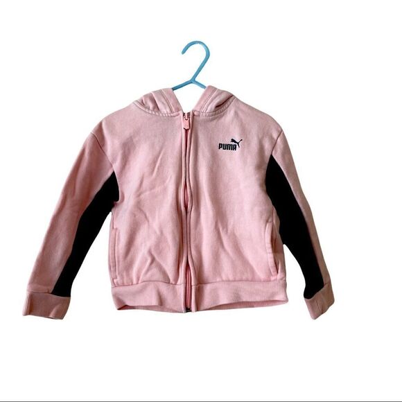 Puma Pink Hoodie Size 4T - Picture 1 of 8